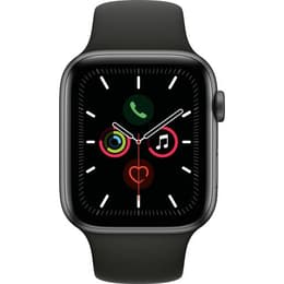 Apple Watch (Series 3) September 2017 - Cellular - 38 mm - Stainless steel Space Black - Sport Band Black