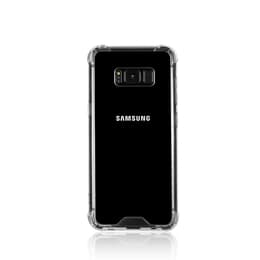 Case Galaxy S8 and 2 protective screens - Recycled plastic - Transparent