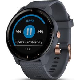 Garmin Smart Watch Vivoactive 3 Music HR GPS - Granite Blue with Rose Gold