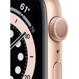 Apple Watch (Series 6) - Wifi Only - 44 mm - Aluminium Gold - Sport Pink