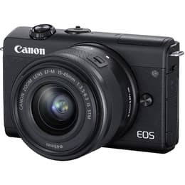 Hybrid Canon EOS M200 - Black + Lens Canon EF-M 15-45mm f/3.5-6.3 IS STM - Black