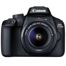 Camera Reflex - Canon EOS Rebel T100 - Black + Canon Zoom Lens EF-S 18-55mm f/3.5-5.6 III