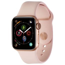 Apple Watch (Series 4) September 2018 - Wifi Only - 40 mm - Aluminium Gold - Sport band Pink