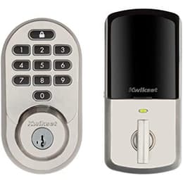 Connected Object Kwikset HALO 99380-001 round Wi-Fi Smart Lock - Satin Nickel