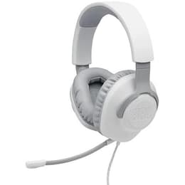 Jbl QUANTUM 100 WAM-Z Noise cancelling Gaming Headphone with microphone - White