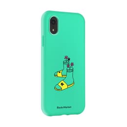 Back Market Case iPhone XR and protective screen - Recycled plastic - Green
