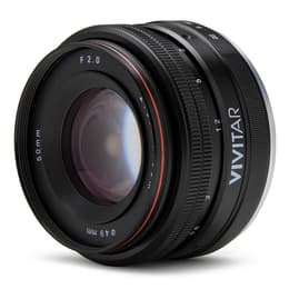 Lens Vivitar 50mm f/2 - Mount Sony E - Black