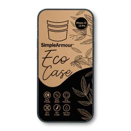 iPhone 12/12 Pro case - Compostable - Black