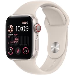 Apple Watch (Series SE) September 2022 - Cellular - 40 mm - Aluminium Gray - Sport band Gray