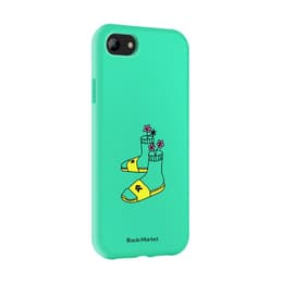 Back Market Case iPhone 7/8 and protective screen - Recycled plastic - Green