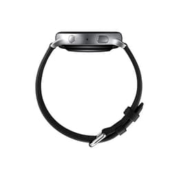 Samsung Galaxy Watch Active2 SM-R835U 40 mm - Stainless Steel Black - Leather Black Strap