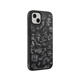 Back Market Case iPhone 13 and protective screen - Recycled plastic - Black & White