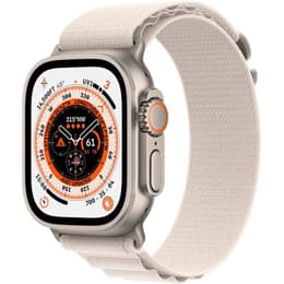 Apple Watch (Ultra) September 2022 - Cellular - 49 mm - Titanium Gray - Sport loop Gray