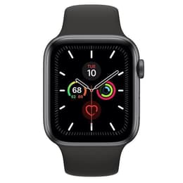 Apple Watch (Series 4) - Cellular - 44 mm - Aluminium Space Gray - Sport band Black