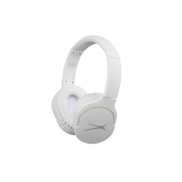 Altec Lansing MZX660-WHT Noise cancelling Headphone Bluetooth with microphone - White