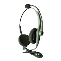 Vxi 202771 Passport 21 V Duo QD Noise cancelling Headphone with microphone - Black