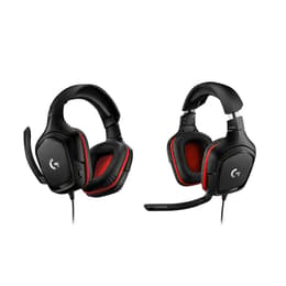 Logitech G332 Noise cancelling Gaming Headphone - Black/Red