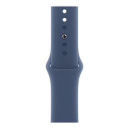 Apple Watch Series 10 (2024) GPS + Cellular 42 mm - Aluminium Silver - Sport band Blue