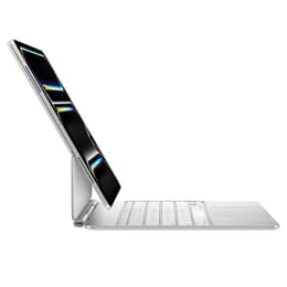 Magic Keyboard (iPad not included) (2021) Wireless - White - QWERTY - Arabic
