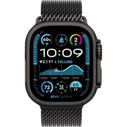 Apple Watch Ultra 2 (2023) GPS + Cellular 49 mm - Titanium Black - Milanese loop Black
