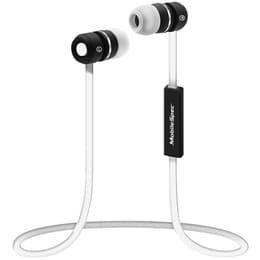 Mobilespec MBS11103 Earbud Bluetooth Earphones - White/Black