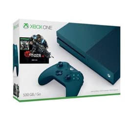 Xbox One S 500GB - Blue - Limited edition Gears of War 4 + Gears of War 4