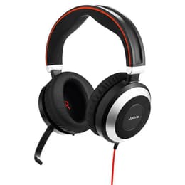Jabra Evolve 80 MS Headphone with microphone - Black