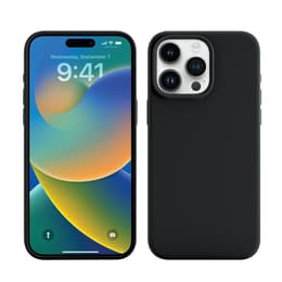 iPhone 15 Pro Max case - Silicone - Black