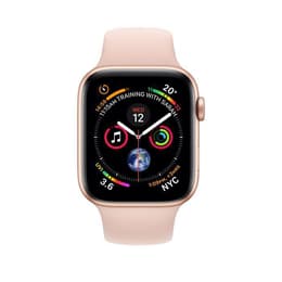 Apple Watch (Series 4) September 2018 - Cellular - 44 mm - Aluminium Gold - Sport loop Pink