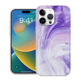 iPhone 15 Pro case - Plastic - Purple