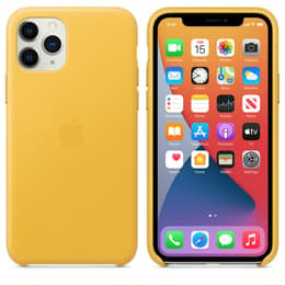 Apple Case iPhone 11 Pro Max - Leather Lemon