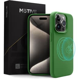 iPhone 15 Pro Max case - Silicone - Green