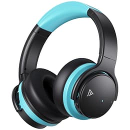 Cowin E7 Noise cancelling Headphone Bluetooth with microphone - Black/Blue
