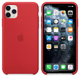 Apple Silicone case iPhone 11 Pro Max - Silicone Red
