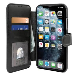 iPhone 13 case - Leather - Black
