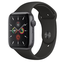 Apple Watch (Series 5) September 2019 - Wifi Only - 40 mm - Aluminium Space Gray - Sport Band Black