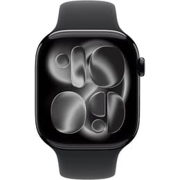 Apple Watch Series 11 (2025) GPS 46 mm - Aluminium Jet Black - Sport band Black