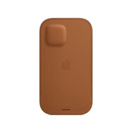 Apple Sleeve iPhone 12 mini - Leather Saddle Brown
