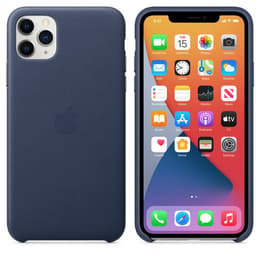 Apple Case iPhone 11 Pro Max - Leather Midnight Blue