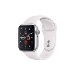 Apple Watch (Series 4) September 2018 - Cellular - 40 mm - Aluminium Space Gray - Sport band White