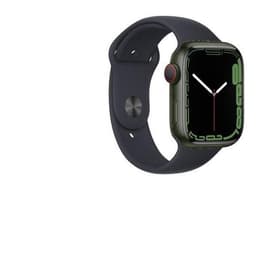 Apple Watch Series 7 (2021) GPS + Cellular 45 mm - Aluminium Green - Sport band Black