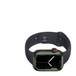 Apple Watch Series 7 (2021) GPS + Cellular 45 mm - Aluminium Green - Sport band Black