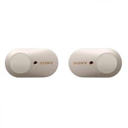 Sony WF-1000XM3/S Earbud Noise-Cancelling Bluetooth Earphones - Silver