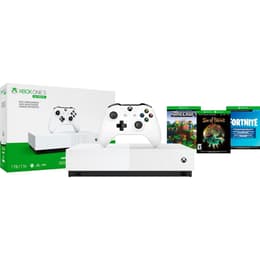 Xbox One S Limited Edition All-Digital + Minecraft, Sea of Thieves, Fortnite