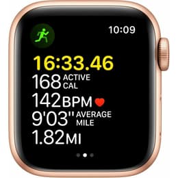 Apple Watch Series SE 1 (2020) GPS + Cellular 40 mm - Aluminium Gold - Sport band Starlight