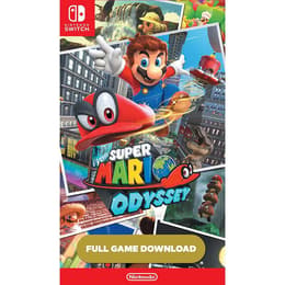 Nintendo Switch Pro Controller with Super Mario Odyssey Game