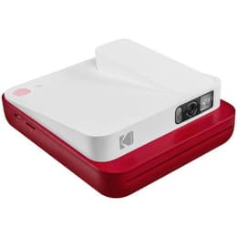 KODAK Smile Classic Digital Instant Camera for 3.5 x 4.25 Zink Photo Paper - Bluetooth, 16MP Pictures (Red)