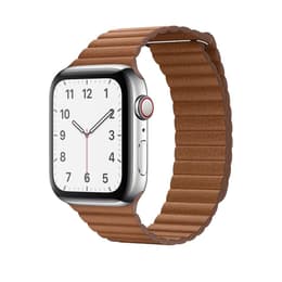 Apple Watch Leather Loop 44mm - Saddle Brown - L