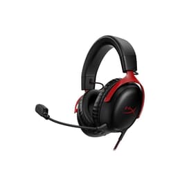 Hyperx Cloud III Noise cancelling Gaming Headphone with microphone - Black/Red