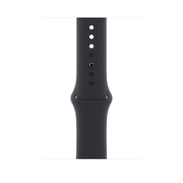 Apple Watch Series 8 (2022) GPS + Cellular 41 mm - Stainless steel Graphite - Sport band Midnight